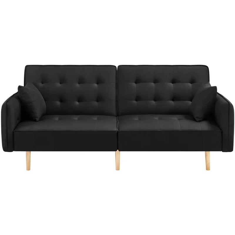 Convertible Memory Foam Sofa with USB ports
