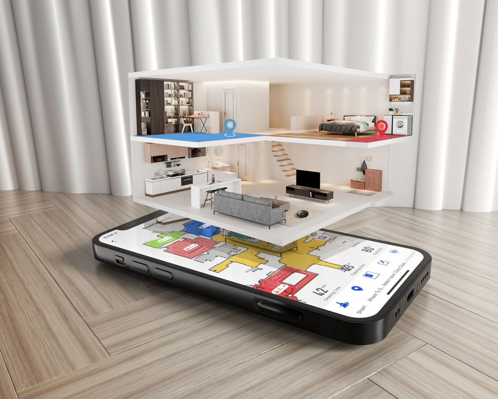 Robot Vacuum Cleaner & Mop